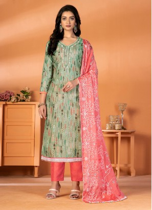 Ideal Printed Trendy Salwar Kameez