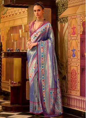 Immaculate Zari Designer Saree