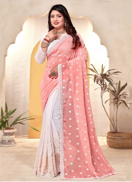 Impeccable Embroidered Festival Trendy Saree