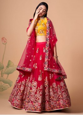 Impeccable Mirror Sangeet Trendy Lehenga Choli