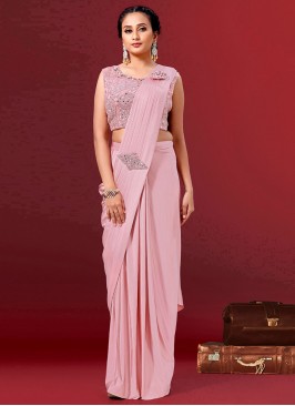 Impeccable Plain Imported Classic Saree