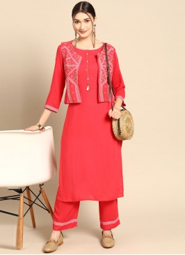 Impeccable Rayon Festival Designer Kurti