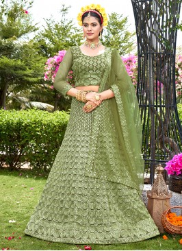 Imperial Embroidered A Line Lehenga Choli