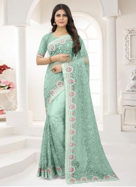 Imperial Resham Net Contemporary Style Saree