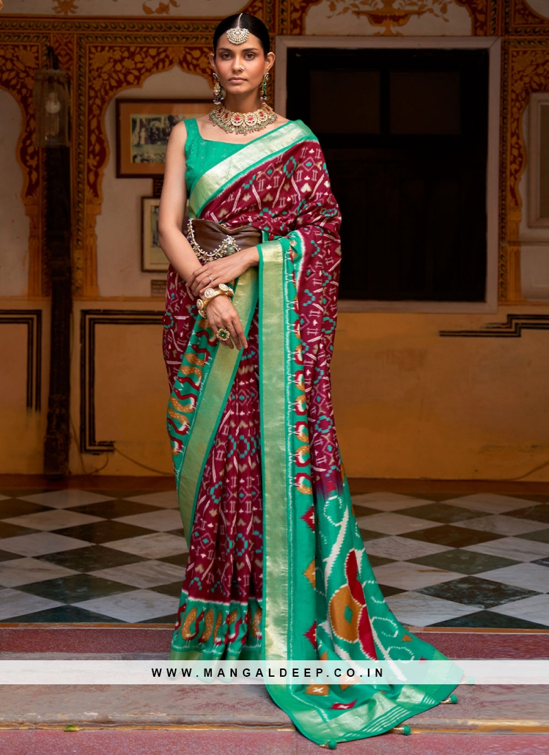 Imperial Weaving Contemporary Style Saree