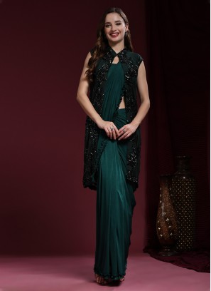 Imported Green Saree