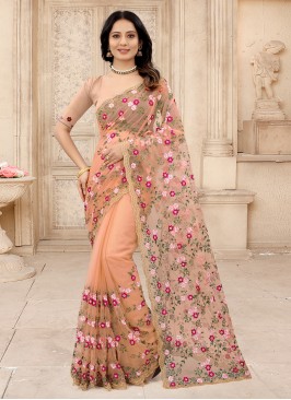 Imposing Contemporary Saree For Party