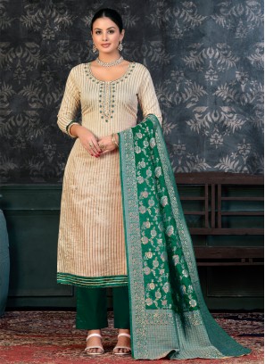 Imposing Off White Salwar Suit