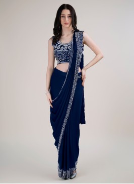 Impressive Satin Silk Designer Saree