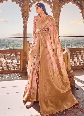 Impressive Weaving Sangeet Classic Saree