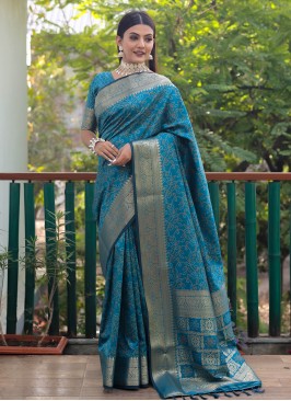 Innovative Contemporary Style Saree For Sangeet