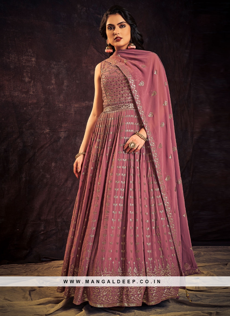 Buy Multi Colour Engagement Designer Gown Online : 167488 - Gown