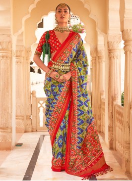 Innovative Tussar Silk Weaving Multi Colour Classic Saree