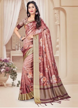 Integral Art Silk Ceremonial Classic Saree