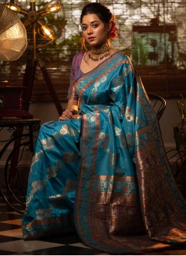 Integral Weaving Sangeet Trendy Saree