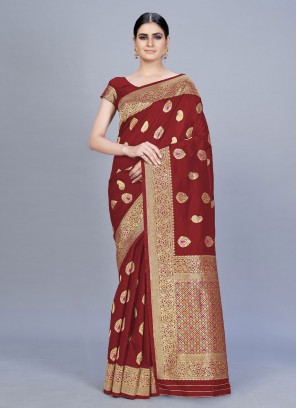 Integral Woven Classic Saree