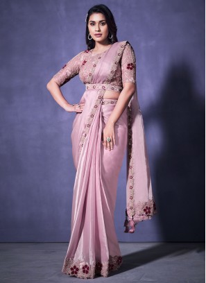 Intricate Satin Silk Classic Saree