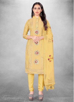 Intriguing Cotton Salwar Kameez