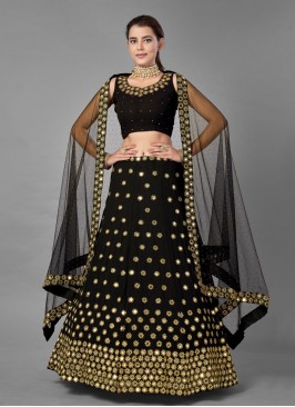 Intrinsic Black Lehenga Choli