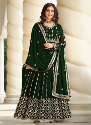 Intrinsic Georgette Ceremonial Designer Floor Length Salwar Suit
