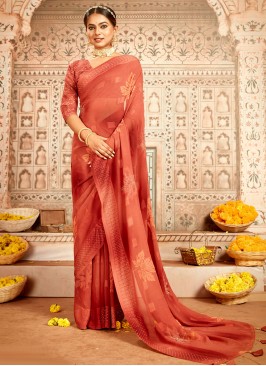 Invigorating Georgette Trendy Saree