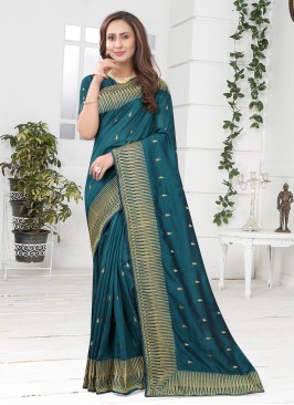 Invigorating Patch Border Designer Saree