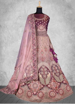 Irresistible Purple Lehenga Choli