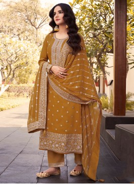 Jasmin Bhasin Mustard Mehndi Bollywood Salwar Kameez