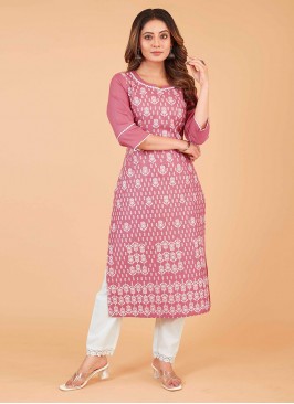 Jazzy Cotton Printed Designer Kurti