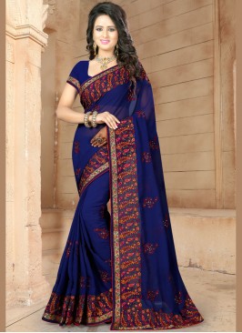 Jazzy Resham Wedding Classic Designer Saree