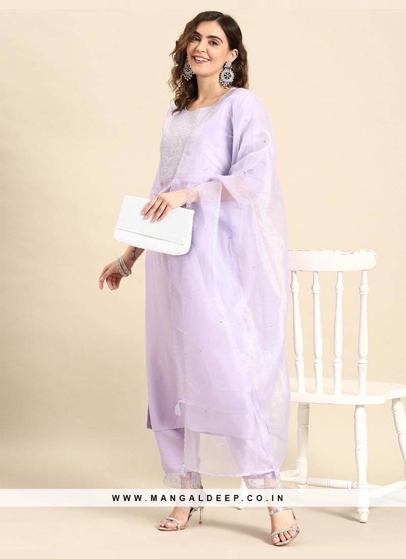 Lavender churidar deals