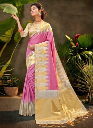 Lavender Festival Saree