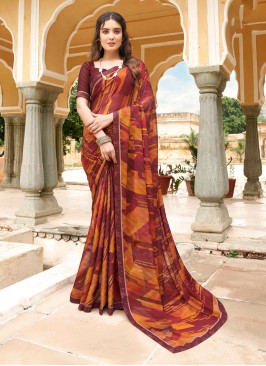 Lavish Contemporary Saree For Festival