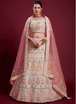 Lavish Dori Work Engagement Long Choli Lehenga