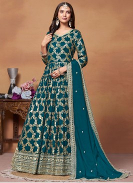 Lavish Jacquard Party Designer Salwar Kameez