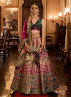 Lavish Mirror Wedding Readymade Lehenga Choli