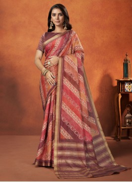 Lively Crepe Silk Woven Classic Saree