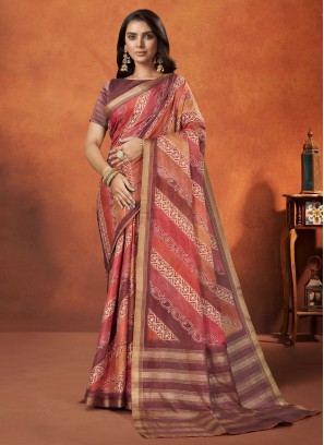 Lively Crepe Silk Woven Classic Saree