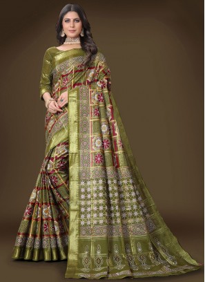 Lovable Weaving Contemporary Style Saree