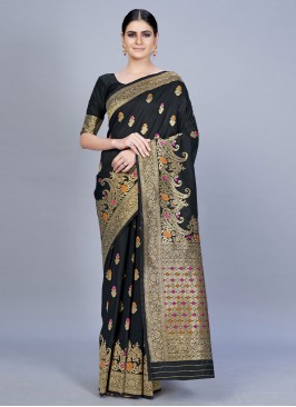 Lovable Woven Banarasi Silk Saree