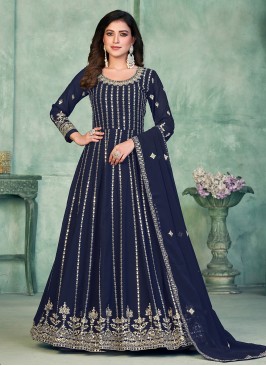 Lovely Anarkali Salwar Suit For Reception