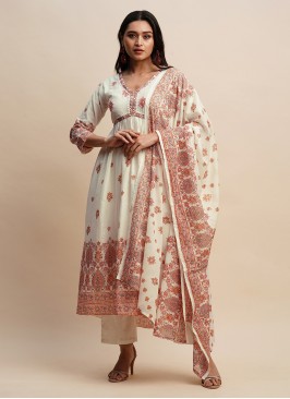 Magnetize Multi Colour Floral Print Readymade Salwar Kameez