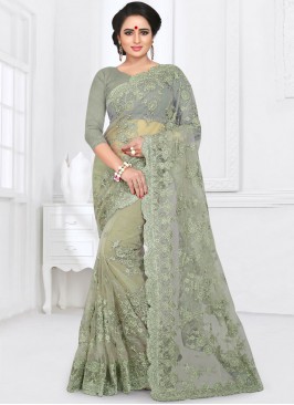 Magnetize Net Resham Saree