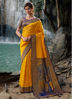 Magnetize Zari Party Classic Designer Saree