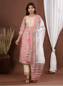 Magnificent Cotton Party Trendy Salwar Kameez