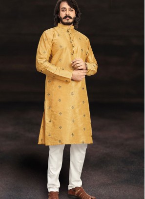 Majestic Yellow Kurta Set