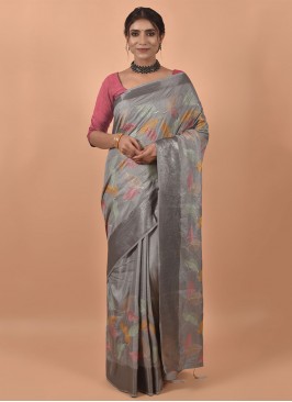 Masterly Satin Contemporary Saree