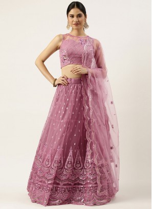 Mauve  Color Trendy A Line Lehenga Choli
