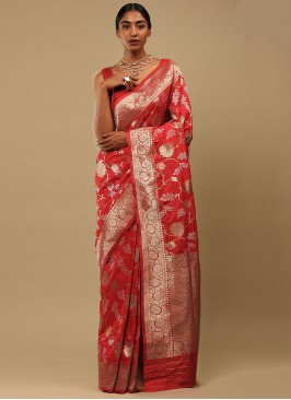Miraculous Art Banarasi Silk Woven Saree