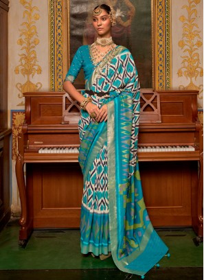 Miraculous Contemporary Saree For Festival